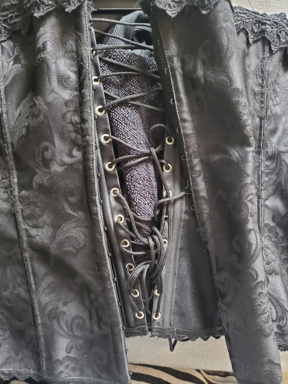 Black Corset Top - Picture 3 of 10